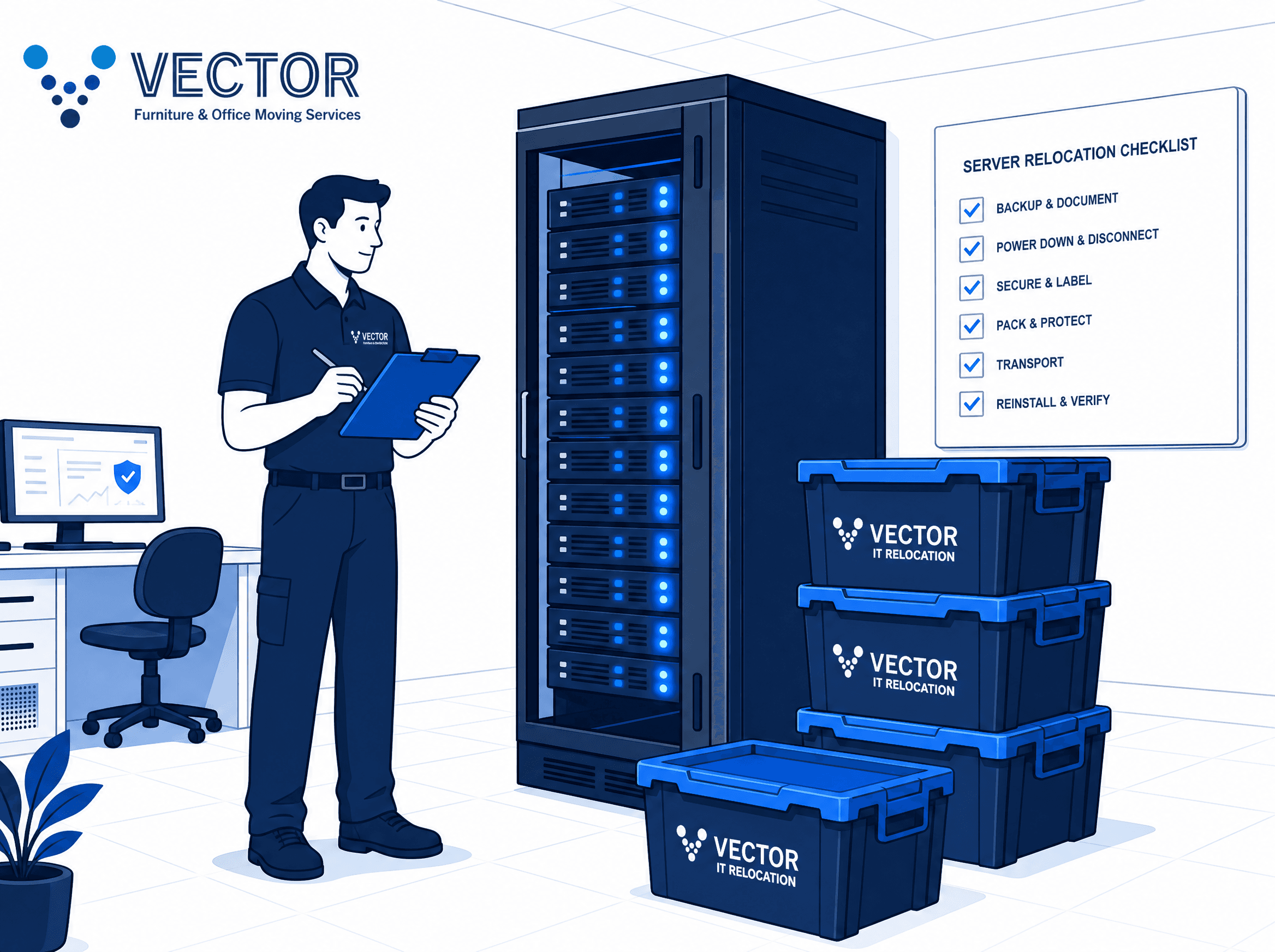How to Protect Your Server Room and IT Infrastructure During Corporate Relocation
